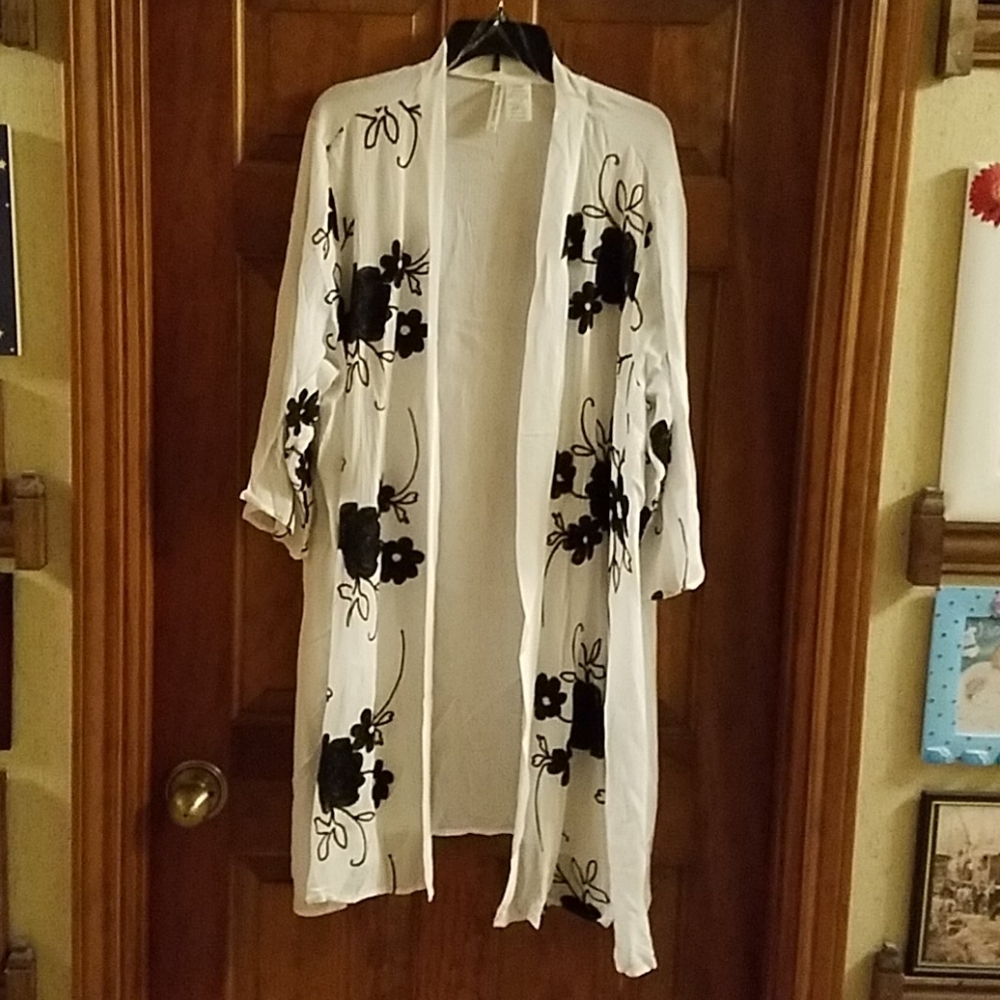 Forgotten Grace Kimono Style Jacket Tunic